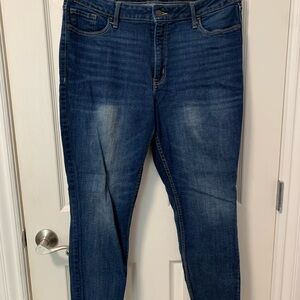 Old Navy High-Rise Super Skinny Jeans - Dark Blue